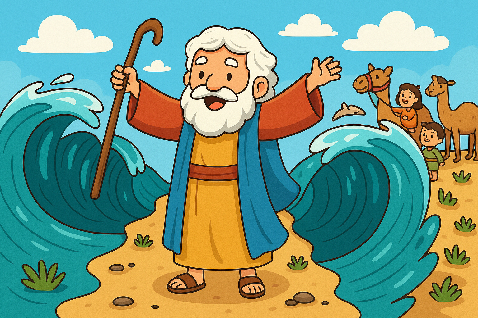 Quebra-cabeça – Moisés e o Mar Vermelho